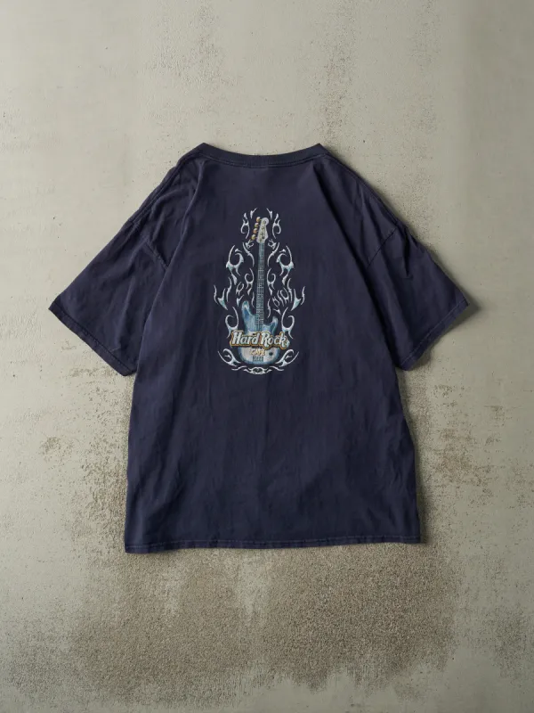 Vintage Y2K Navy Blue Hard Rock Cafe Honolulu Tee (L) sold by Rebalance Vintage