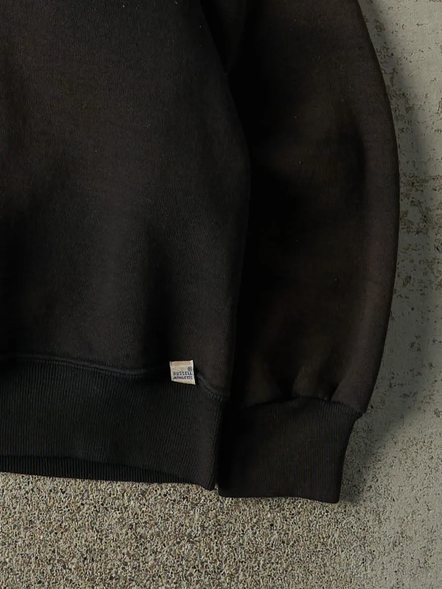 Vintage 90s Faded Black Russell Athletic Crewneck (S) sold by Rebalance Vintage product image thumbnail 3