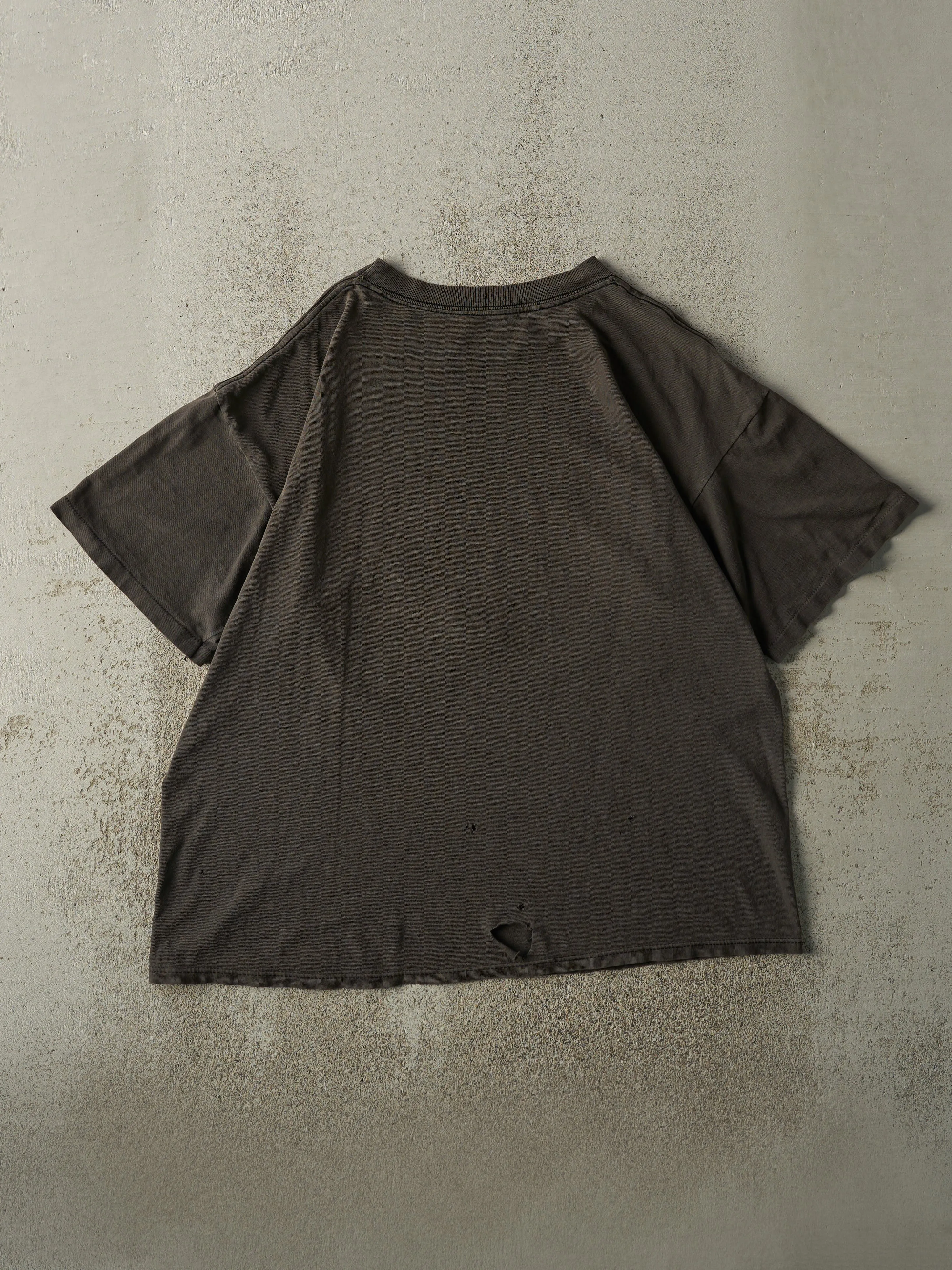 Vintage 90s Brown World Domination Tee (M/L) sold by Rebalance Vintage product image thumbnail 2
