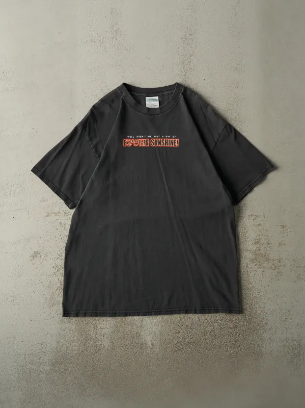 Vintage 90s Faded Black "Ray of Sunshine" Tee (XL) sold by Rebalance Vintage