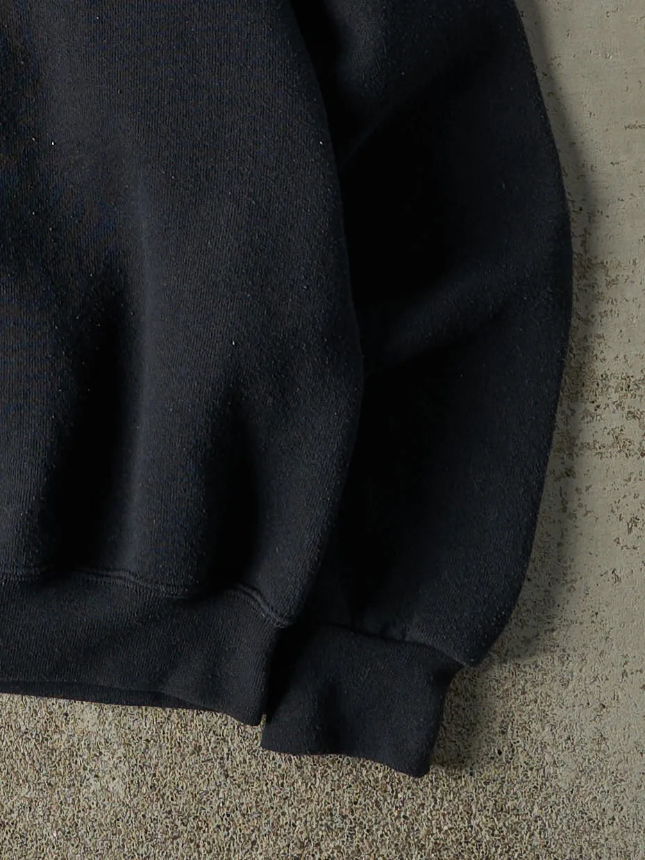 Vintage Y2K Faded Black Blank Crewneck (M) sold by Rebalance Vintage product image thumbnail 3