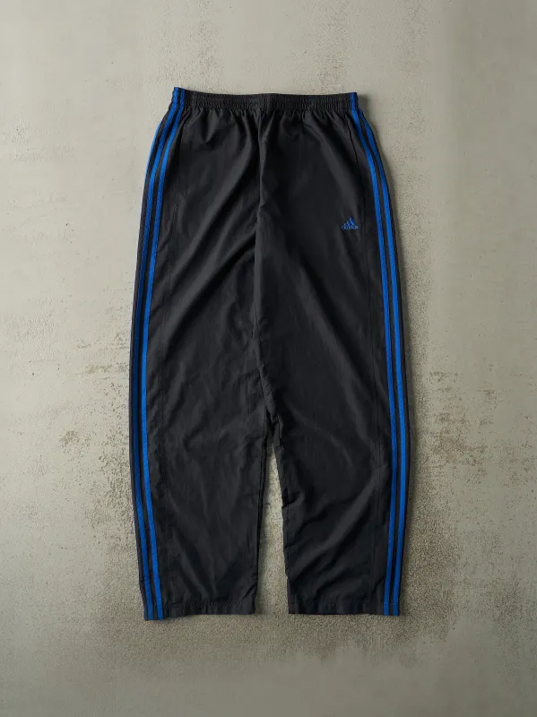 Vintage Y2K Black & Blue Adidas Track Pants (30.5x31) sold by Rebalance Vintage