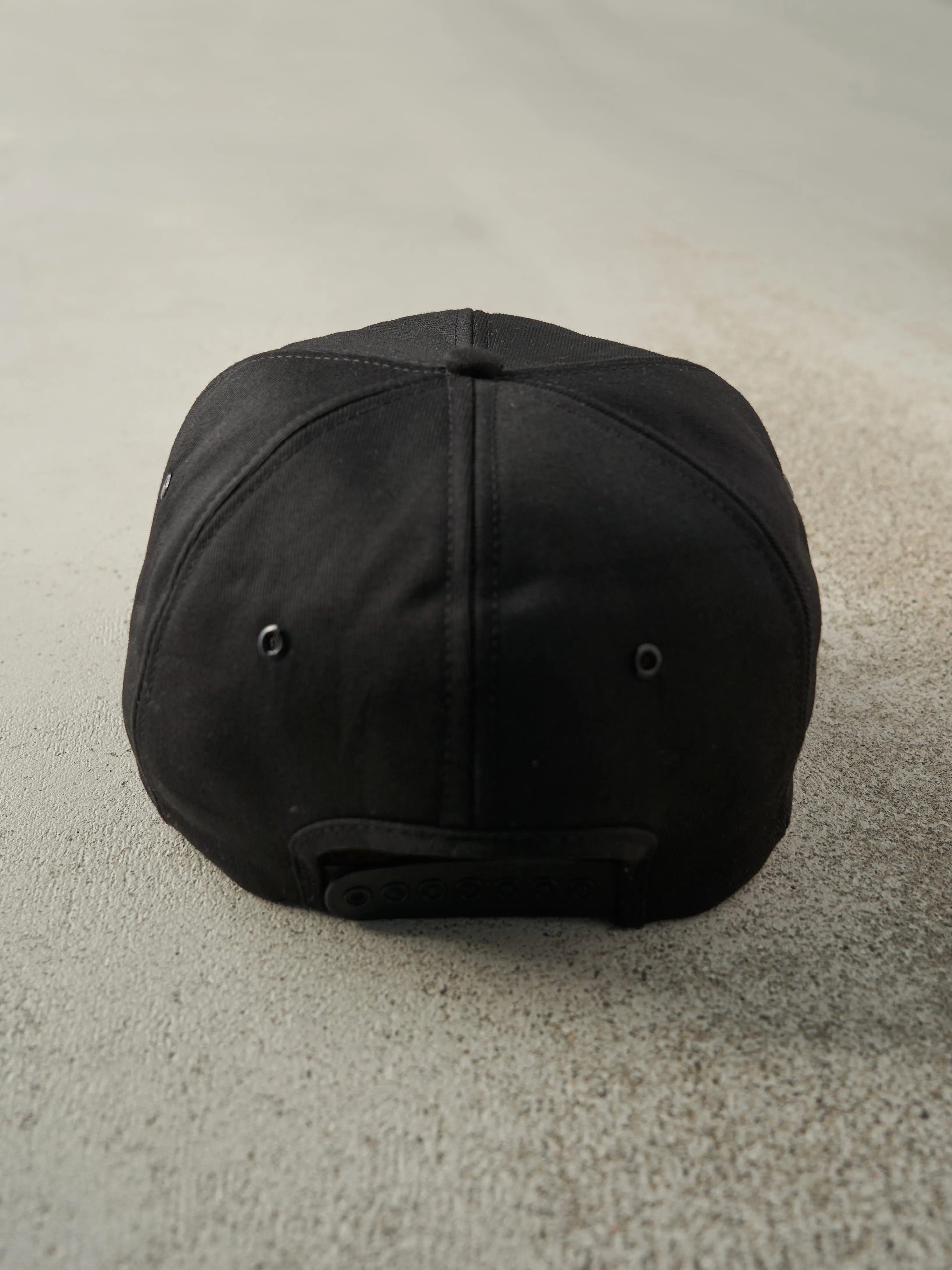 Vintage 90s Black Komatsu Foam Snapback Hat sold by Rebalance Vintage product image thumbnail 3
