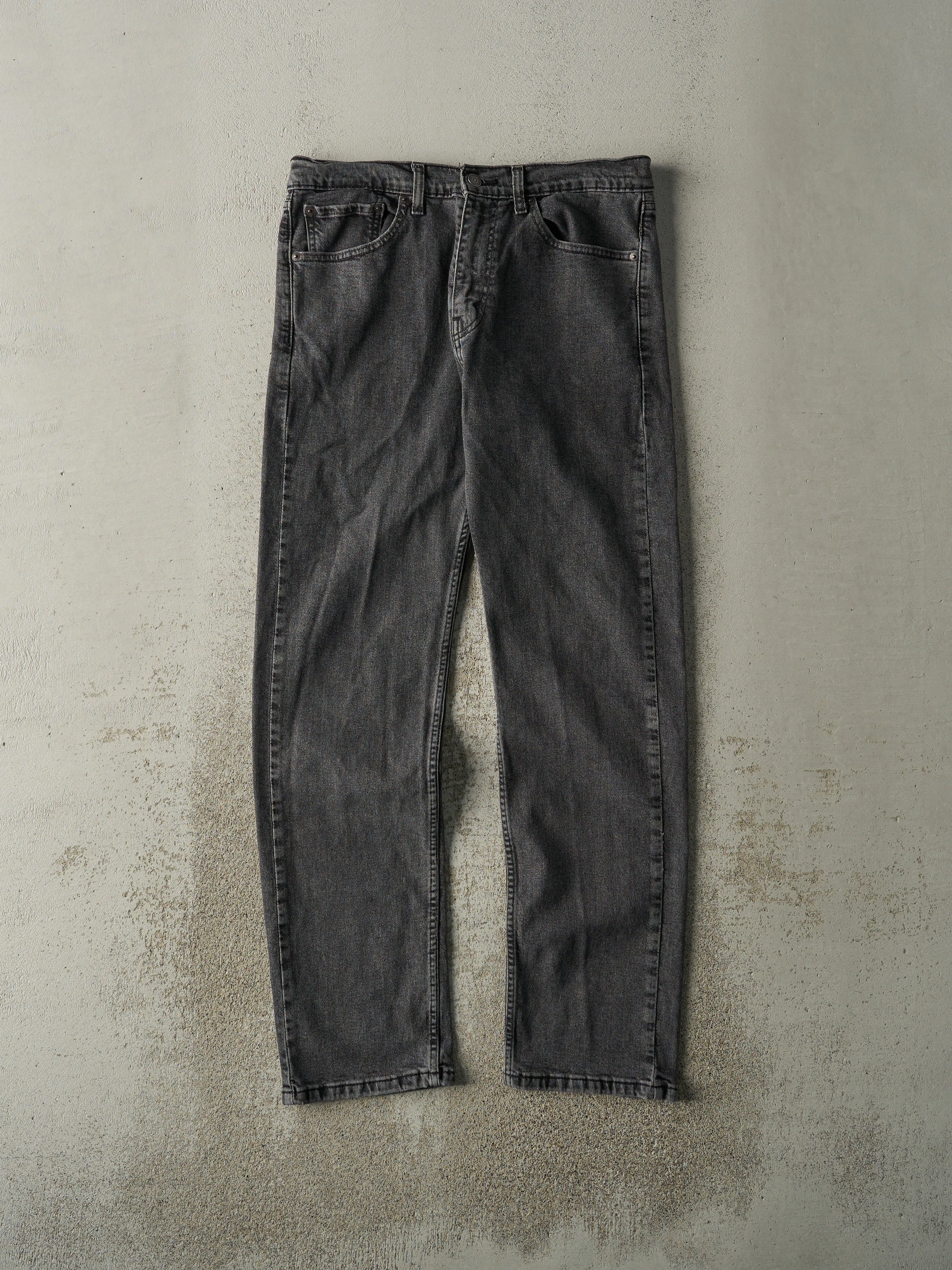 Vintage Y2K Faded Black Levi's 505 Denim Pants (33x31) sold by Rebalance Vintage