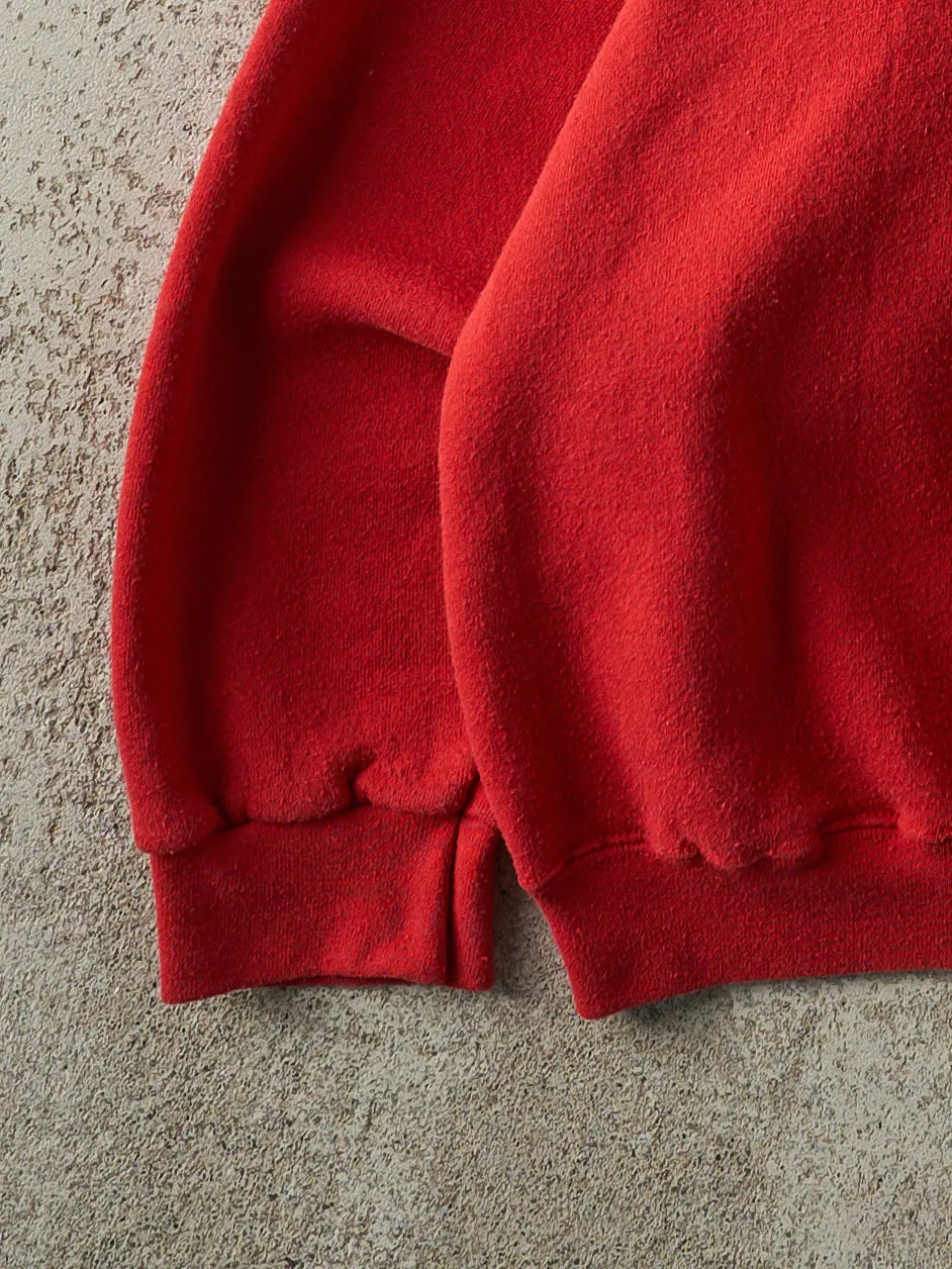 Vintage 90s Red Embroidered Ohio State Buckeyes Crewneck (L) sold by Rebalance Vintage product image thumbnail 3