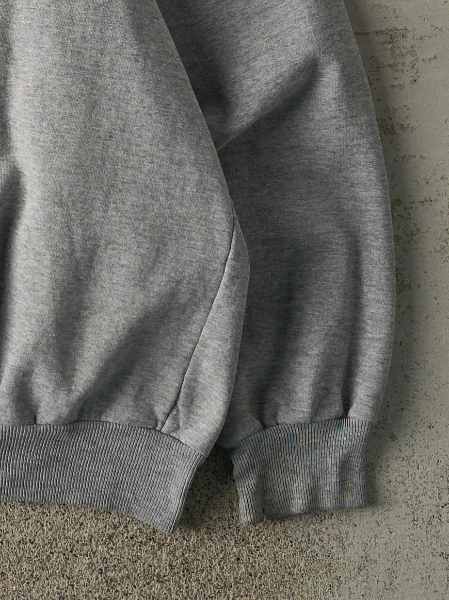 Vintage Y2K Grey Embroidered Ikeda Crewneck (M/L) sold by Rebalance Vintage product image thumbnail 3