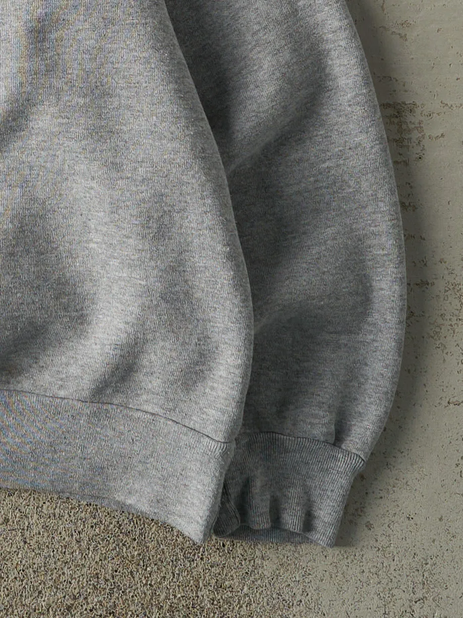 Vintage 90s Grey Embroidered Green Bay Packers Turtleneck Sweatshirt (L) sold by Rebalance Vintage product image thumbnail 3