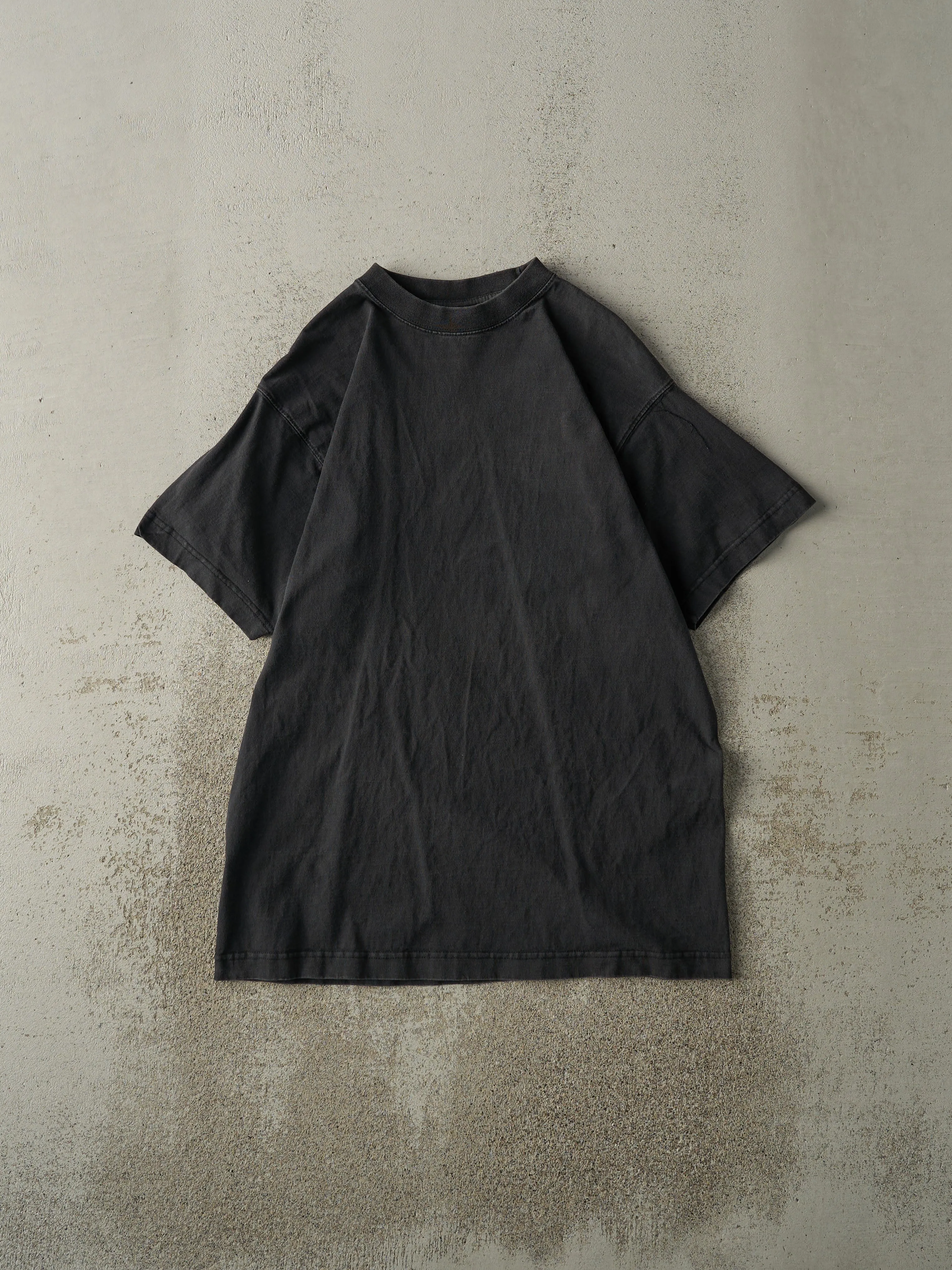 Vintage Y2K Faded Black Blank Tee (M/L) sold by Rebalance Vintage