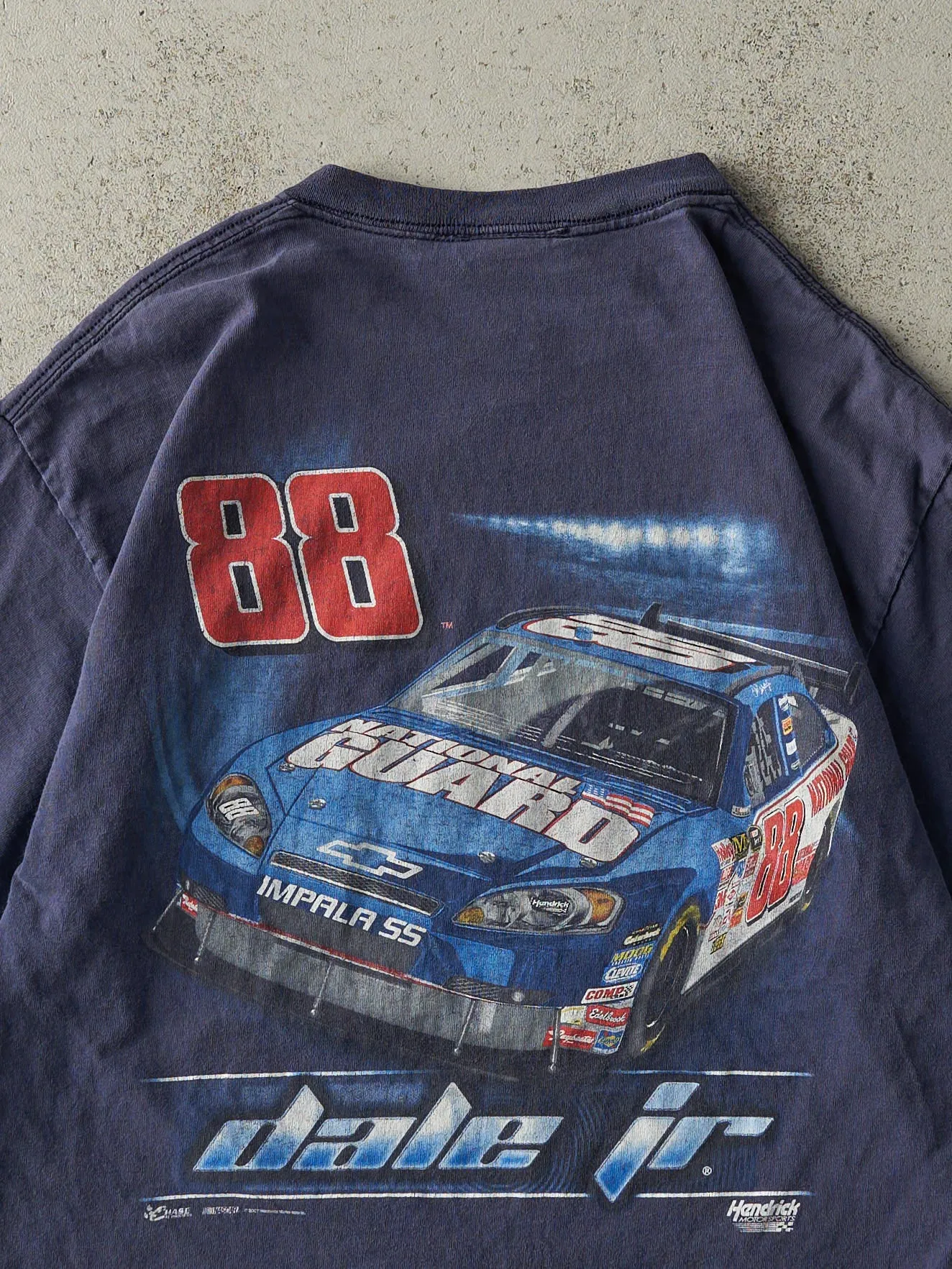 Vintage 07' Navy Blue Dale Earnhardt Jr. Nascar Racing Tee (M) sold by Rebalance Vintage product image thumbnail 4