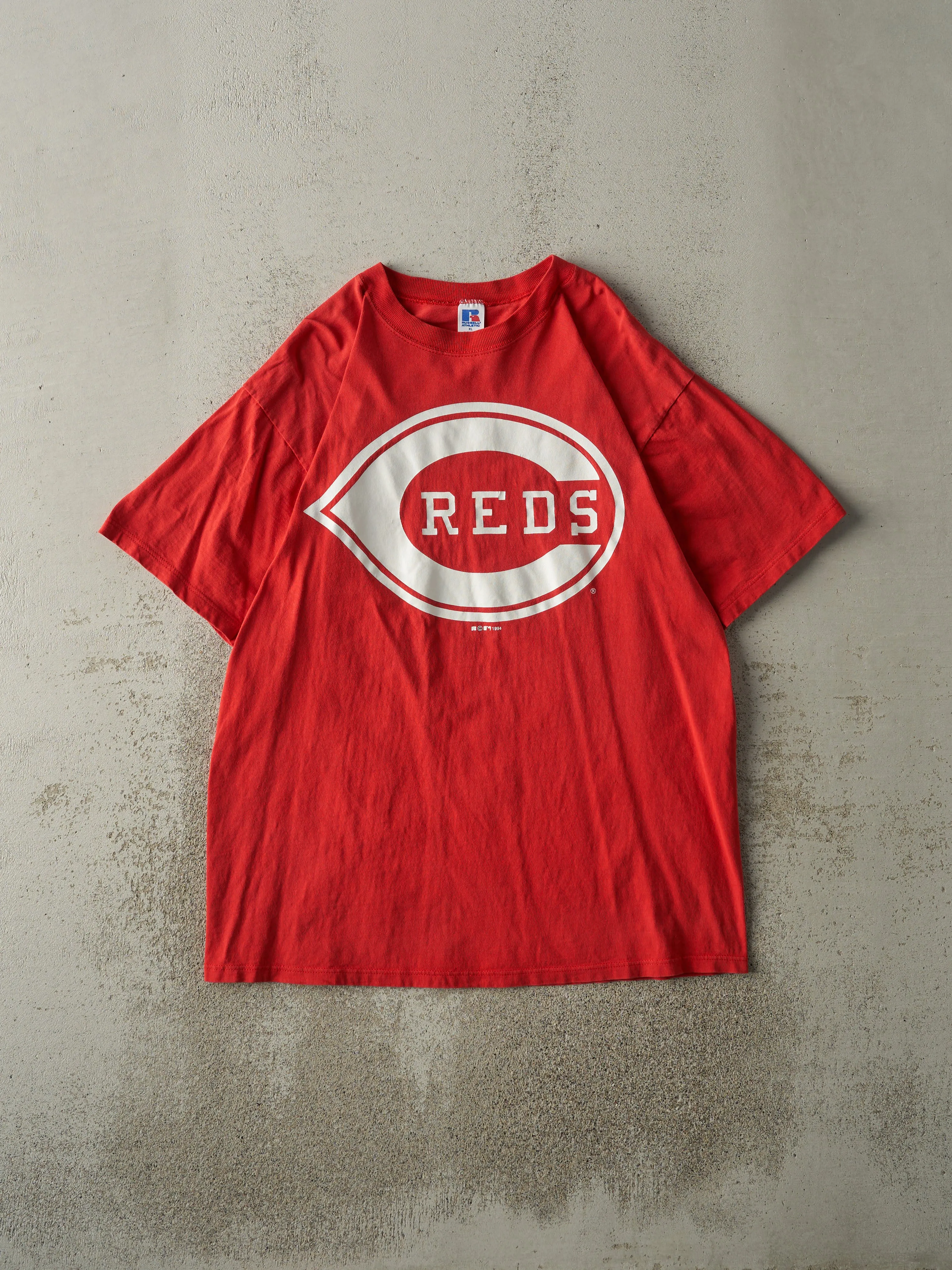 Vintage 94' Red Cincinnati Reds Tee (L/XL) sold by Rebalance Vintage