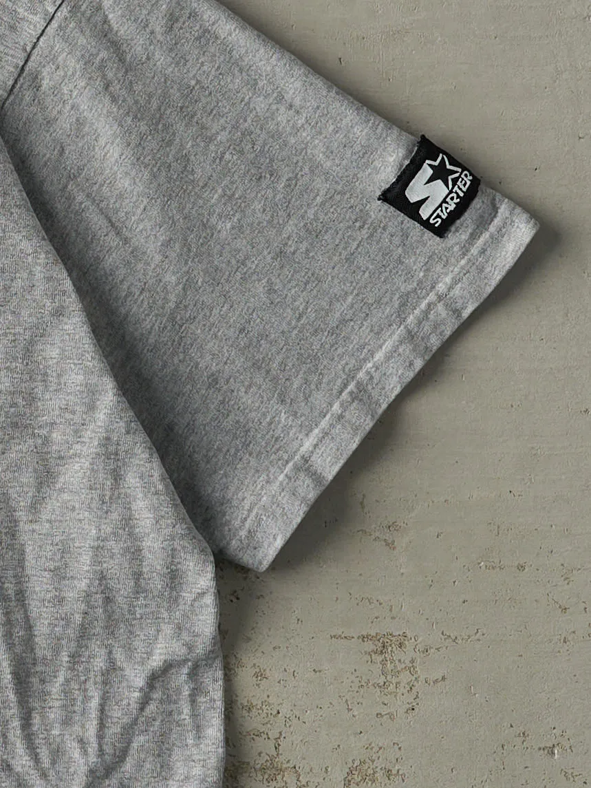 Vintage 90s Grey Embroidered Iowa Hawkeyes Tee (L) sold by Rebalance Vintage product image thumbnail 3