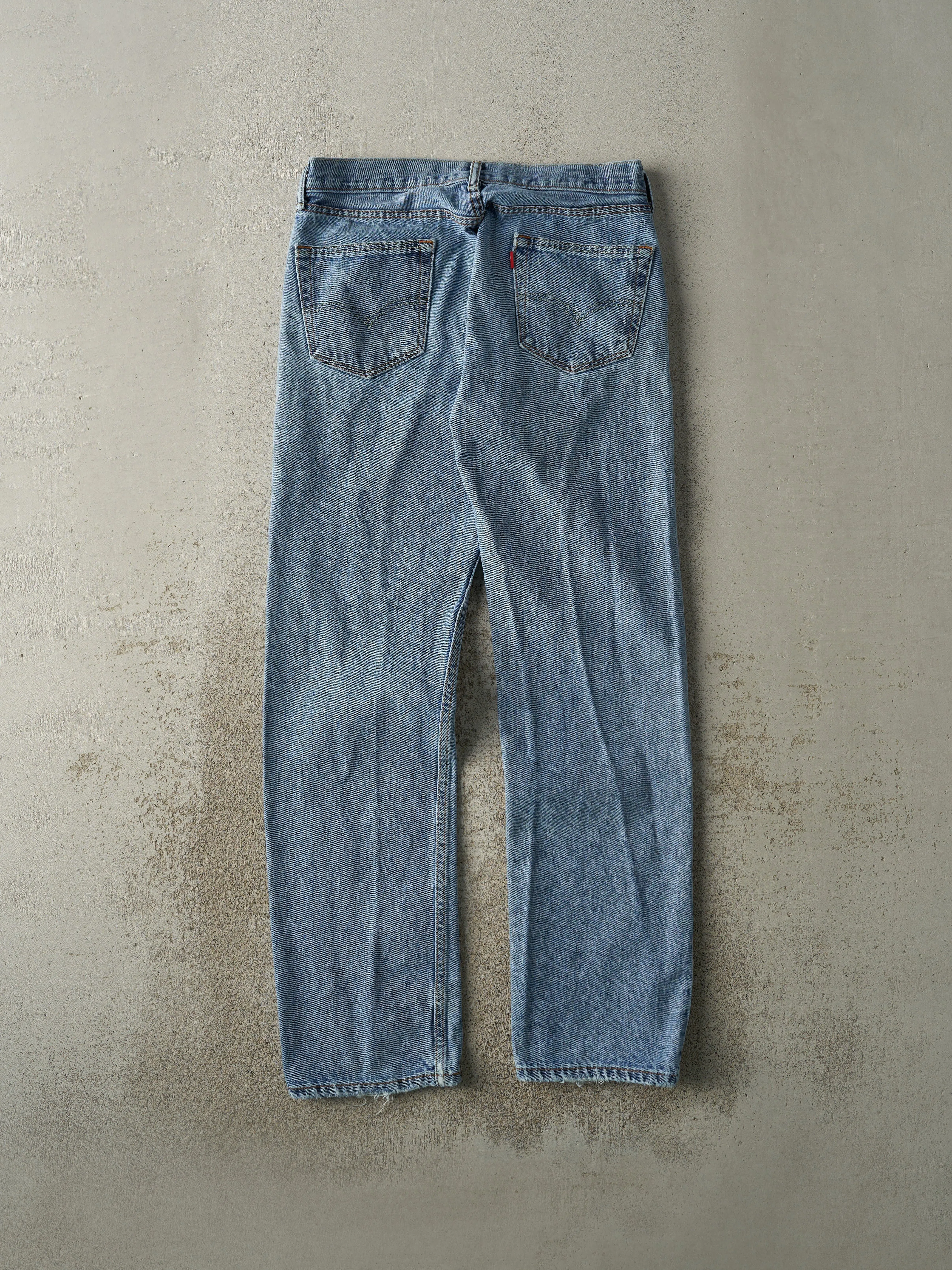 Vintage Y2K Mid Wash Levi's Jeans (33x32.5) sold by Rebalance Vintage product image thumbnail 2