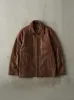 Vintage 90s Brown Embroidered Leather Jacket (M) sold by Rebalance Vintage