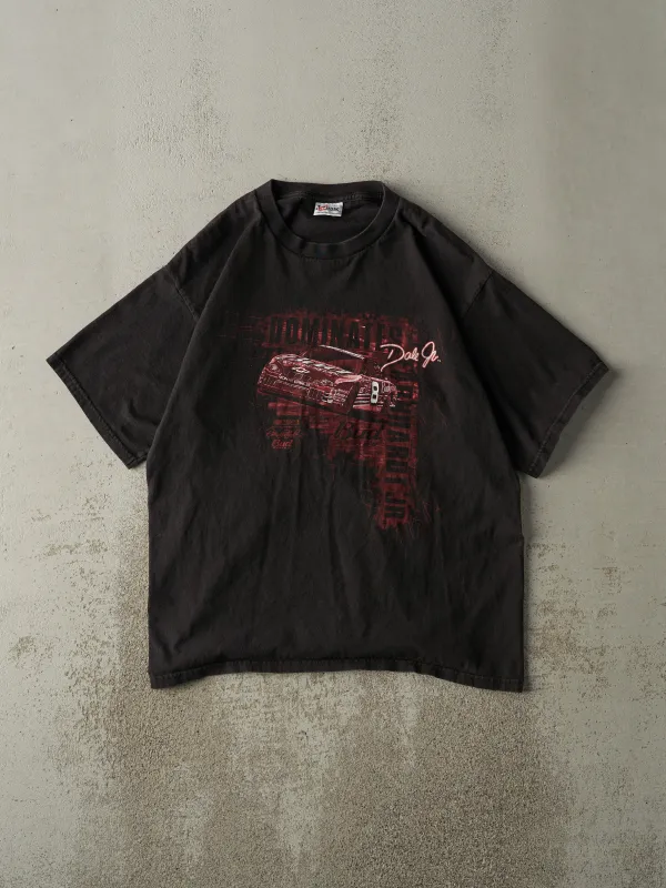Vintage Y2K Black Dale Earnhardt Jr Nascar Racing Tee (M) sold by Rebalance Vintage