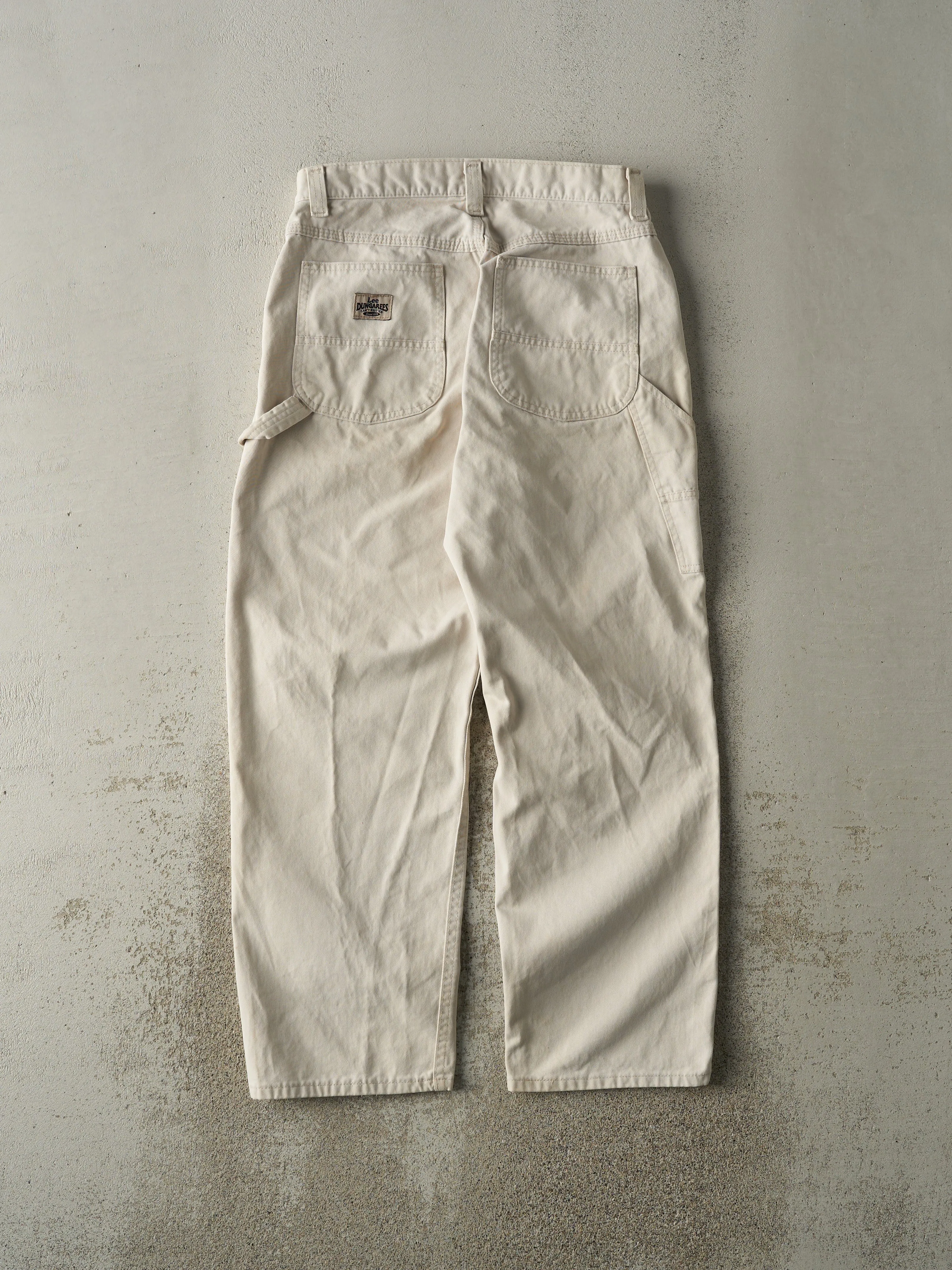Vintage 90s Beige Lee Dungarees Carpenter Pants (30x29.5) sold by Rebalance Vintage product image thumbnail 3