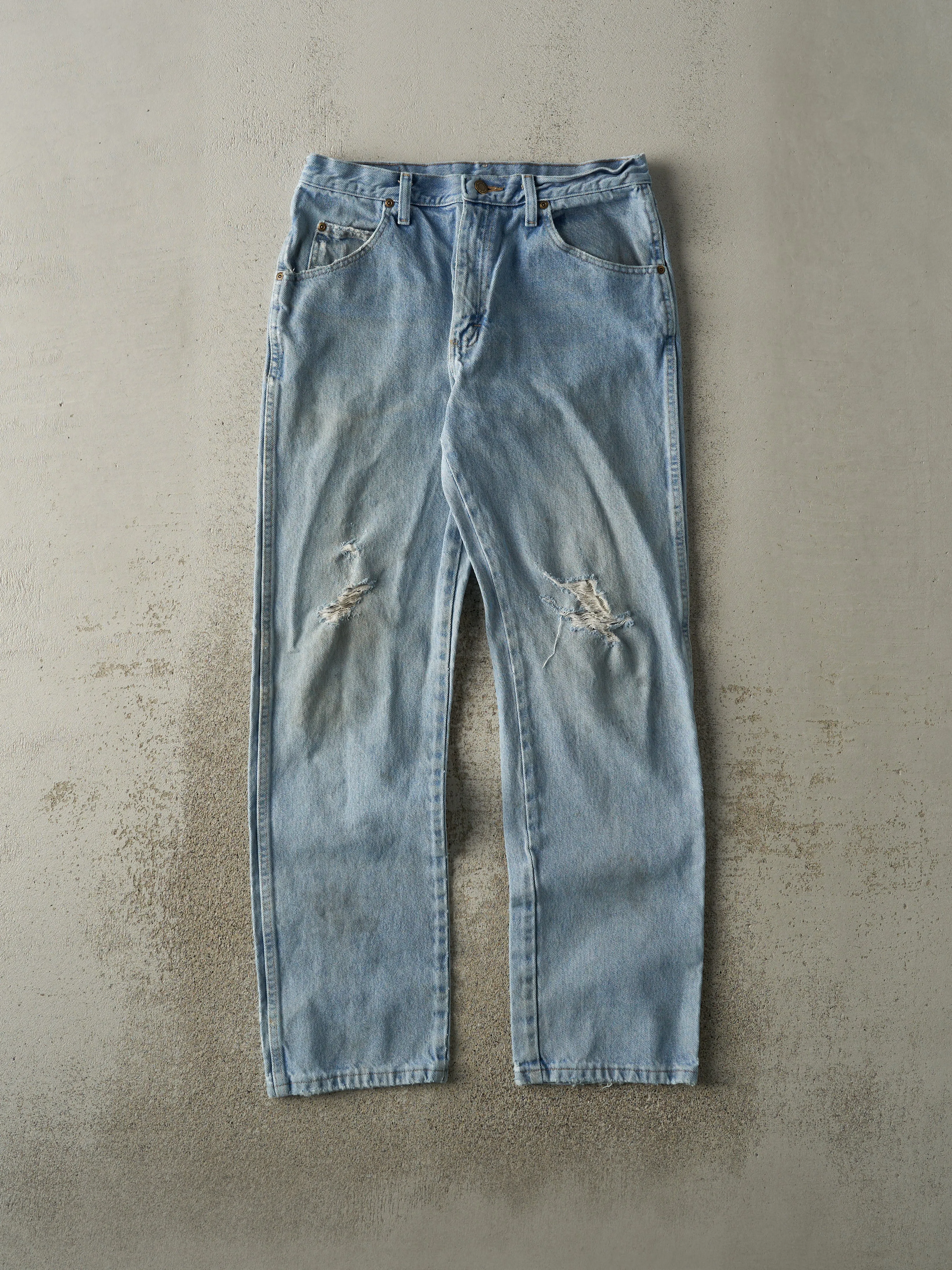 Vintage 90s Light Wash Wrangler Jeans (31x30) sold by Rebalance Vintage
