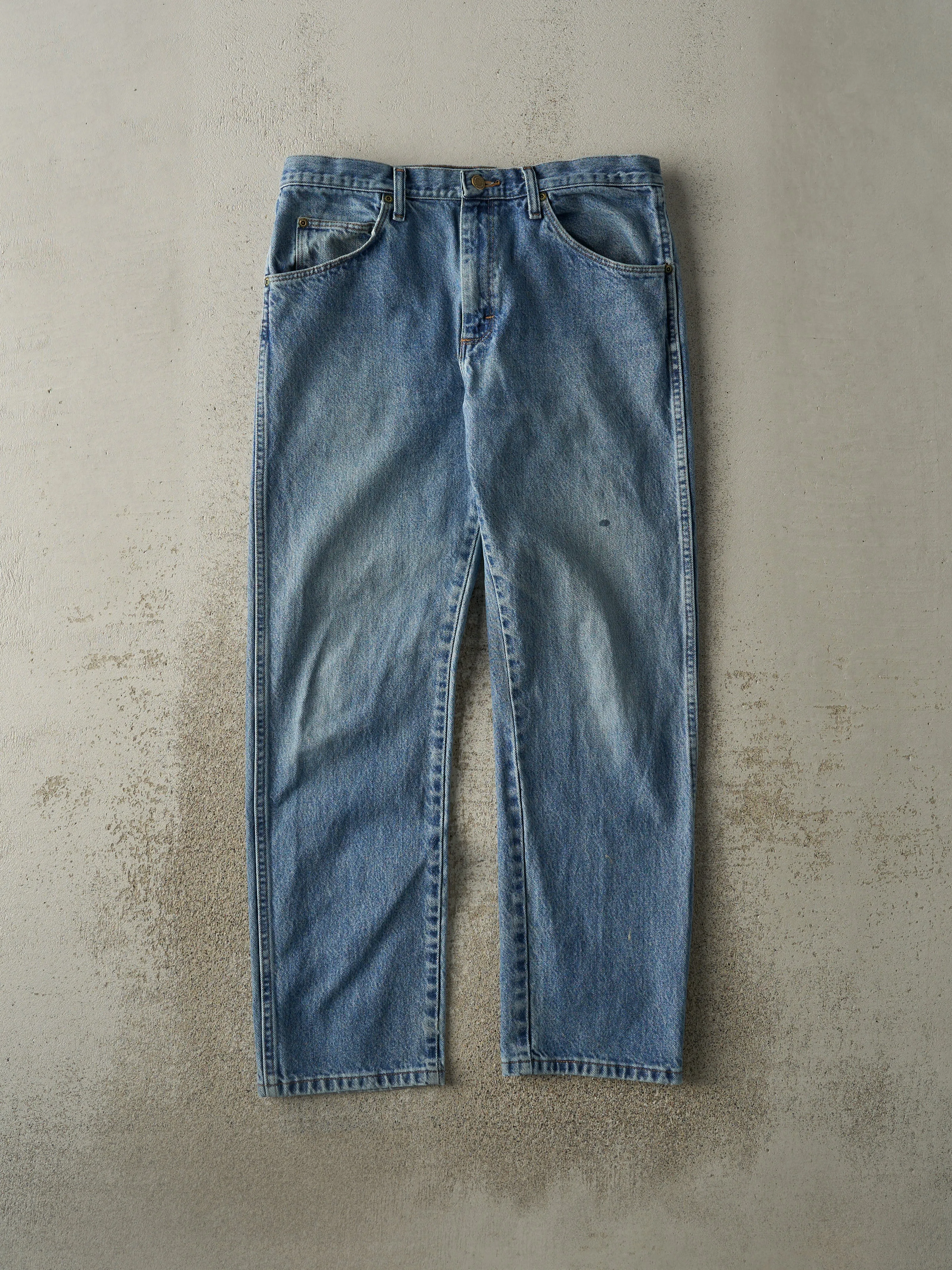 Vintage 90s Mid Wash Wrangler Jeans (33x29.5) sold by Rebalance Vintage