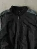 Vintage Y2K Black & Grey Harley Davidson Bomber Jacket (L) sold by Rebalance Vintage