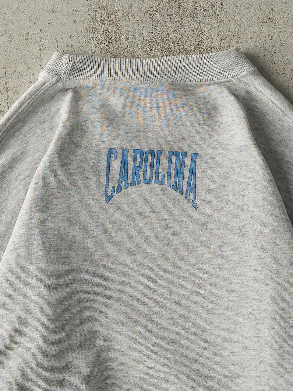 Vintage 90s Heather Grey University of North Carolina Crewneck (M) sold by Rebalance Vintage product image thumbnail 4