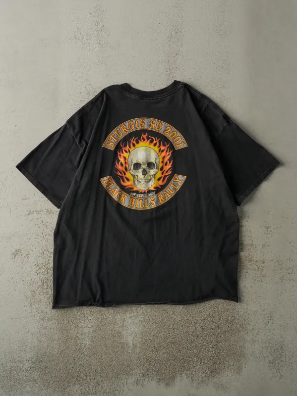 Vintage 01' Black Sturgis Black Hills Rally Tee (XL/XXL) sold by Rebalance Vintage