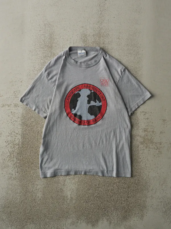 Vintage 80s Grey Ohio State Landscape Architecture Single Stitch Tee (S) sold by Rebalance Vintage
