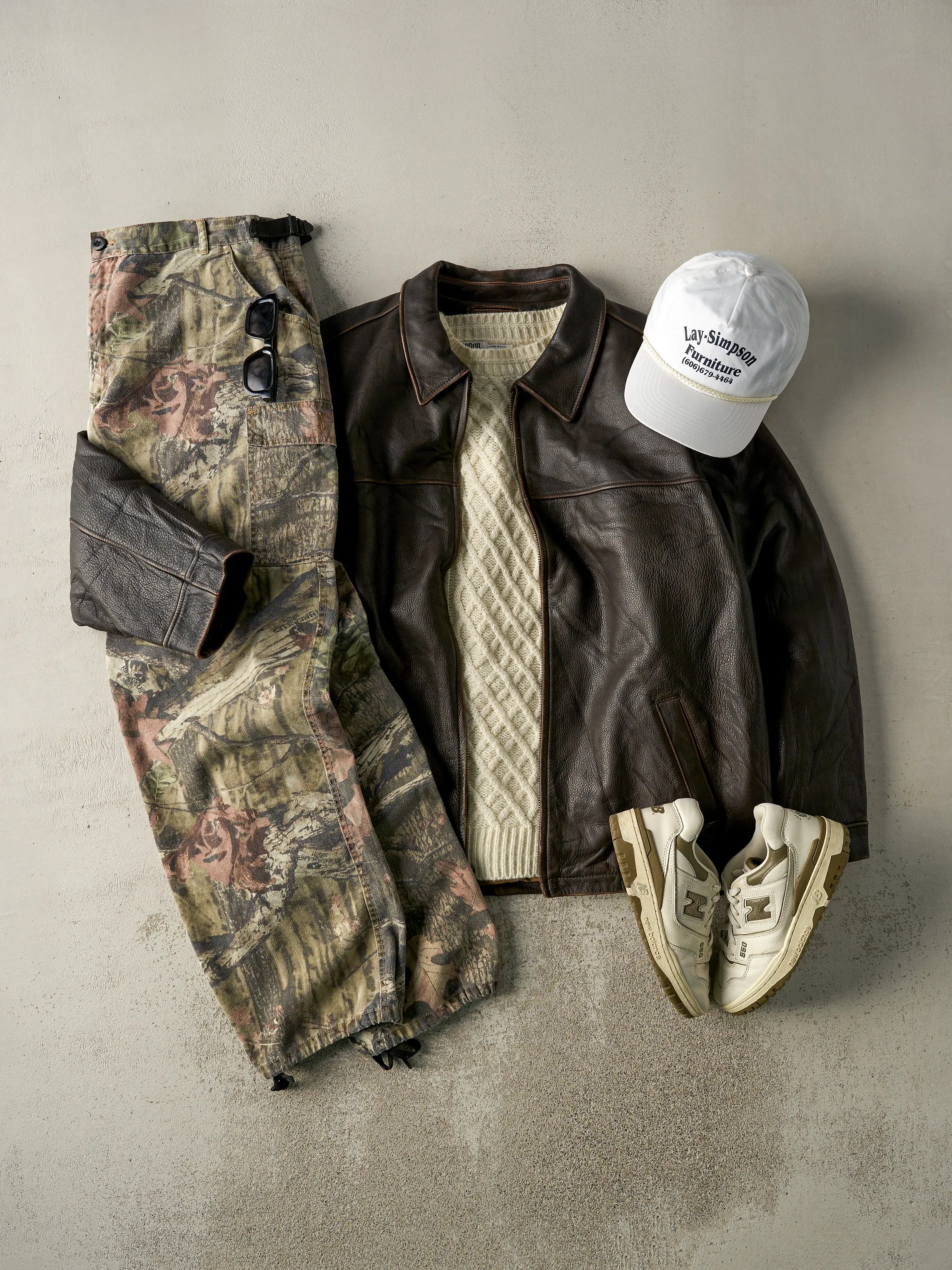 Vintage Y2K Brown Sonoma Leather Jacket (XXL) sold by Rebalance Vintage product image thumbnail 2