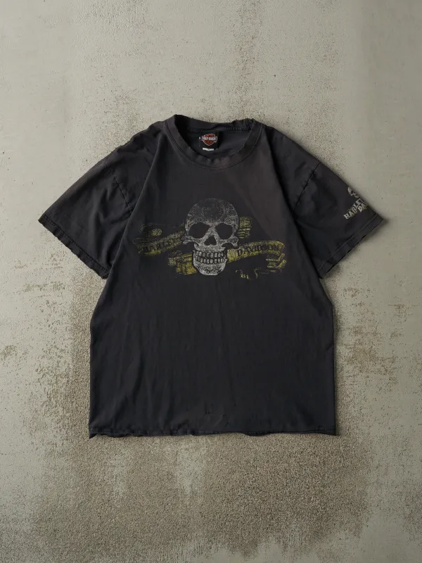 Vintage 08' Faded Black Las Vegas NV Harley Davidson Tee (M) sold by Rebalance Vintage