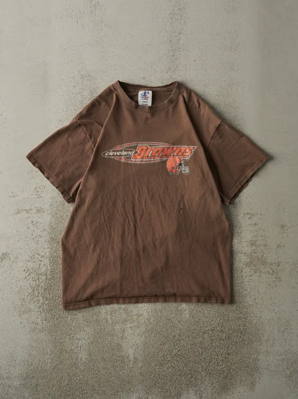 Vintage 90s Brown Cleveland Browns Tee (M) sold by Rebalance Vintage