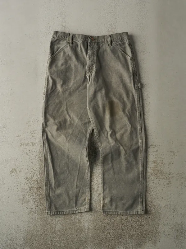 Vintage 90s Green Rustler Carpenter Pants (33x28.5) sold by Rebalance Vintage