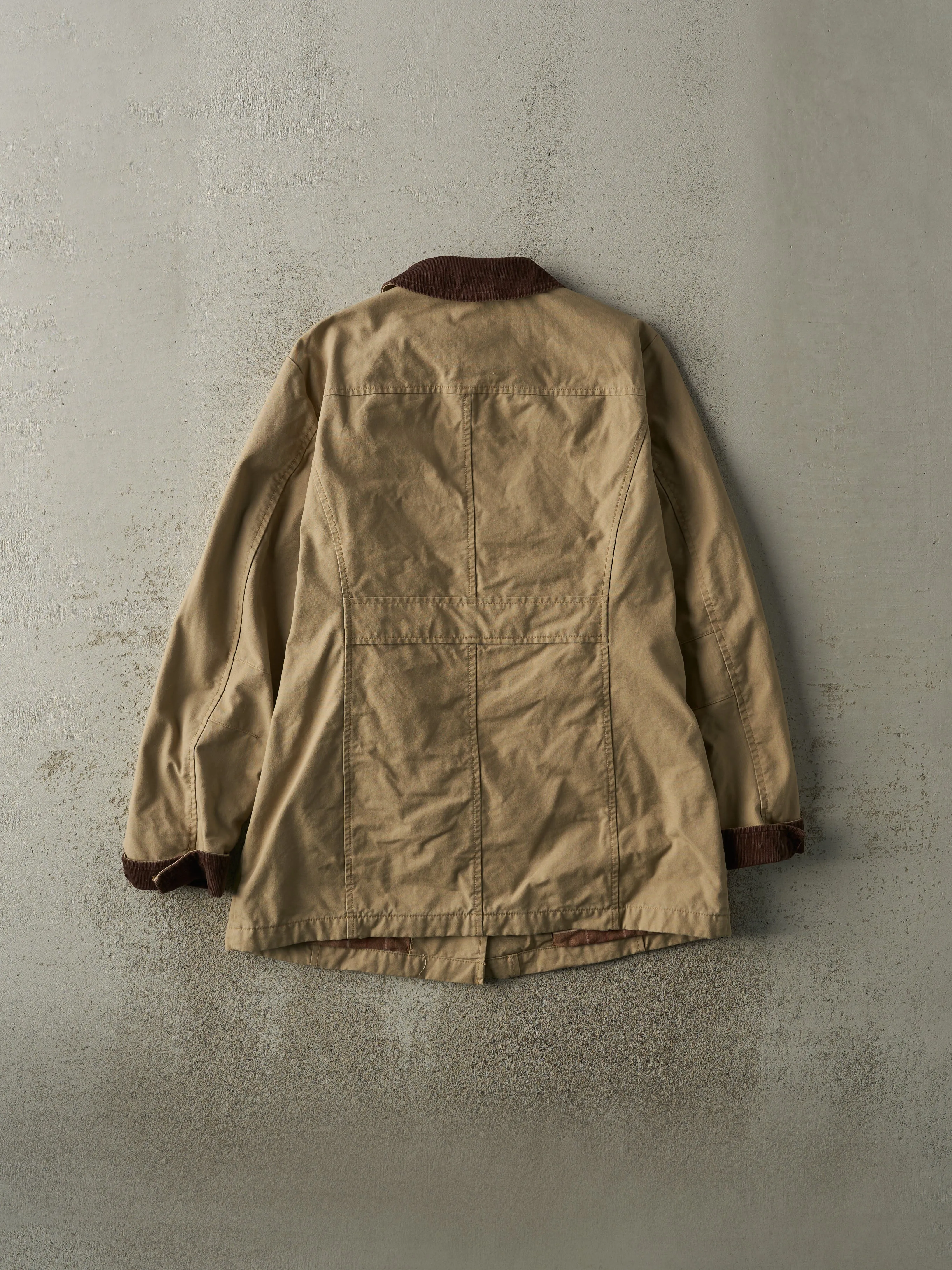 Vintage 90s Beige LL Bean Barn Jacket (XS) sold by Rebalance Vintage product image thumbnail 2