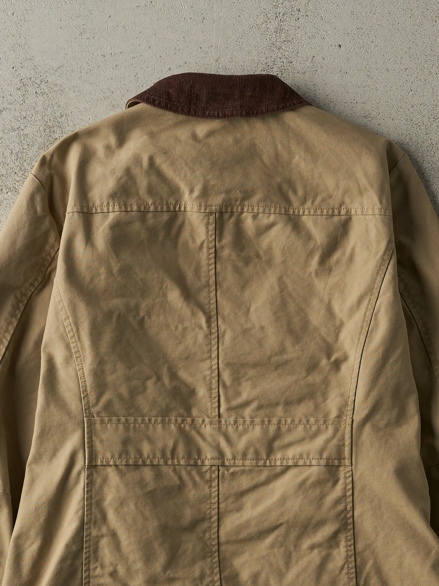 Vintage 90s Beige LL Bean Barn Jacket (XS) sold by Rebalance Vintage product image thumbnail 4