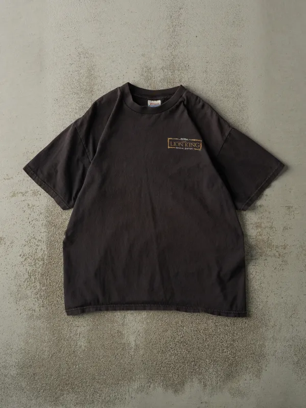 Vintage Y2K Faded Black Disney The Lion King Tee (M/L) sold by Rebalance Vintage