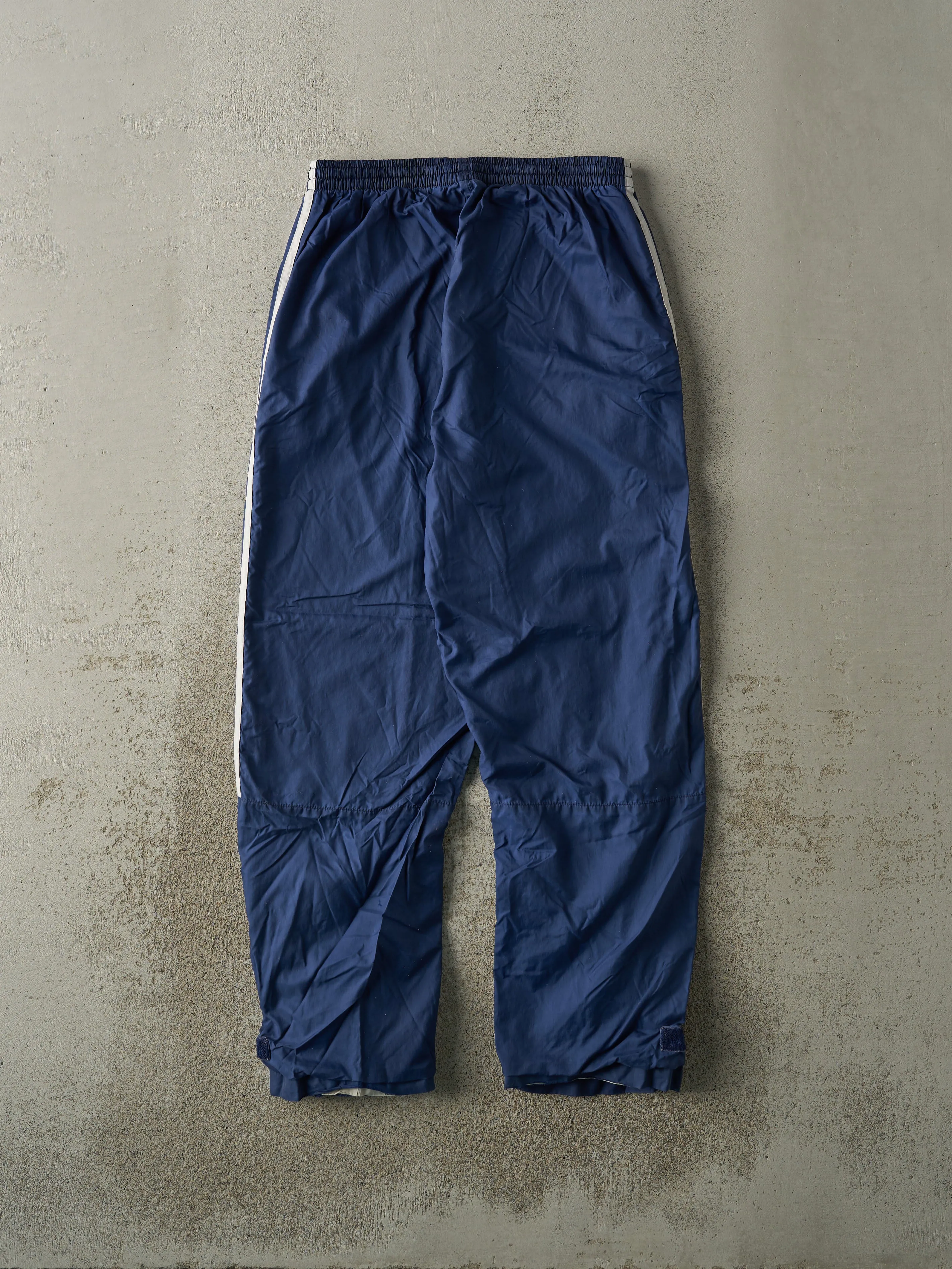 Vintage 90s Navy Blue Adidas Track Pants (28x28.5) sold by Rebalance Vintage product image thumbnail 2