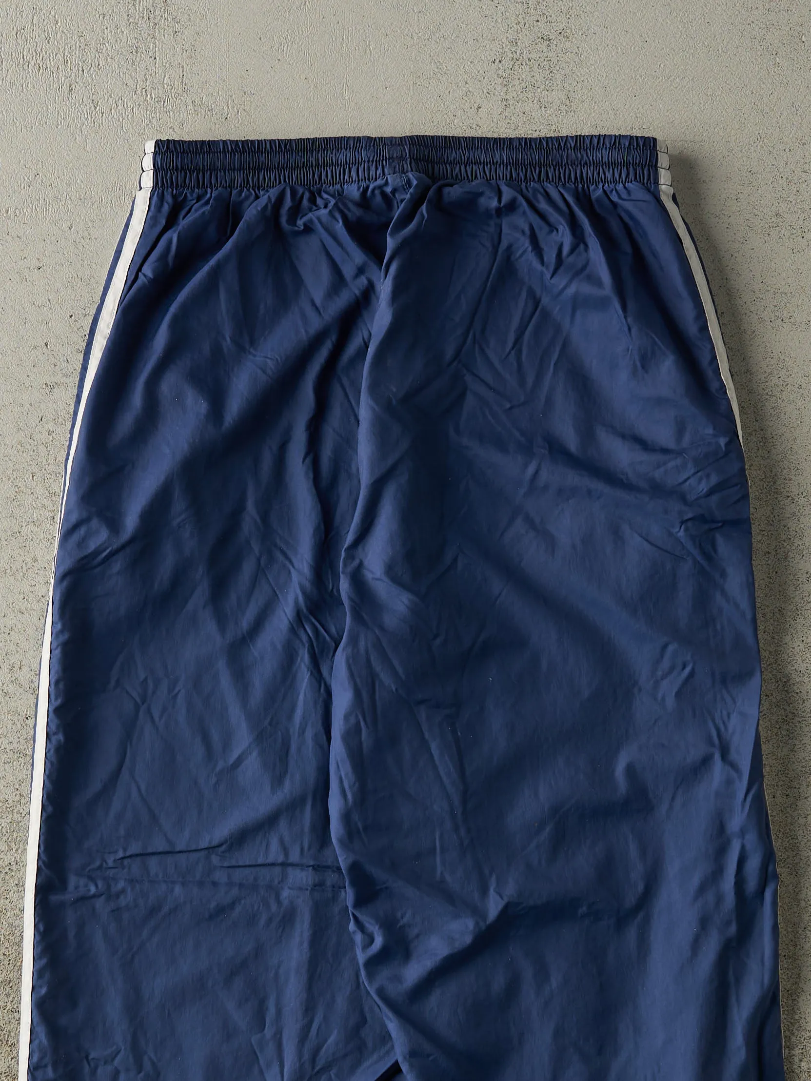 Vintage 90s Navy Blue Adidas Track Pants (28x28.5) sold by Rebalance Vintage product image thumbnail 4