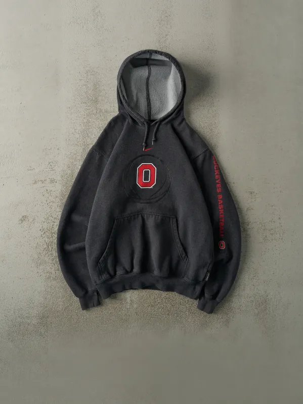 Vintage Y2K Charcoal Grey Nike Ohio State Buckeyes Basketball Hoodie (M/L) sold by Rebalance Vintage