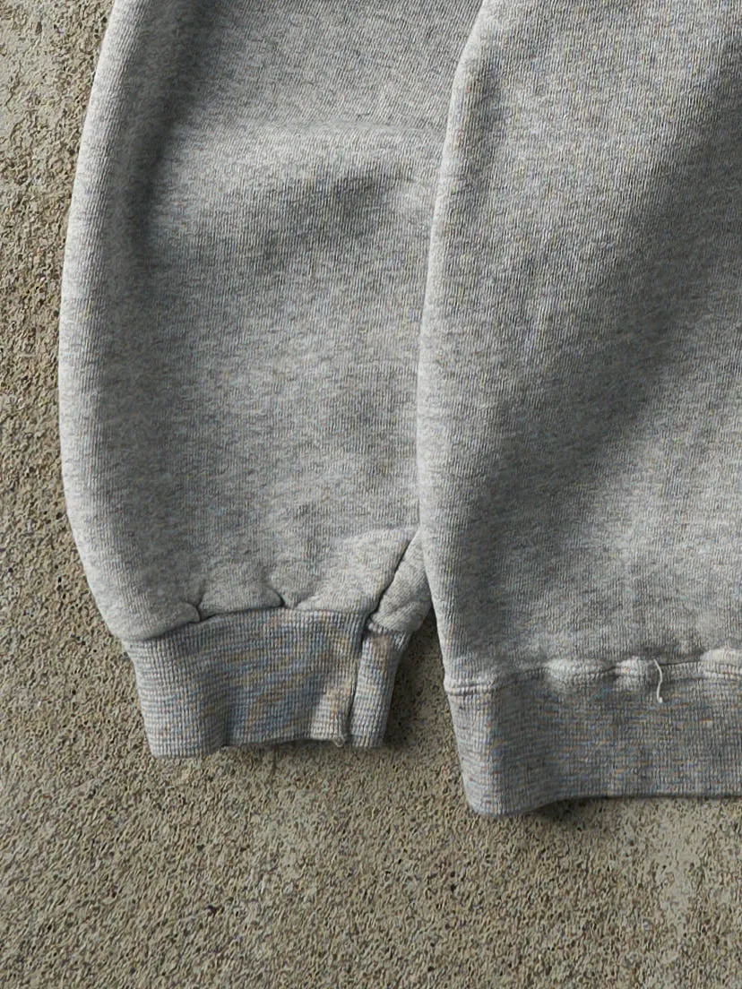 Vintage 90s Grey Embroidered Jackson Hole Quarter Zip (L) sold by Rebalance Vintage product image thumbnail 3