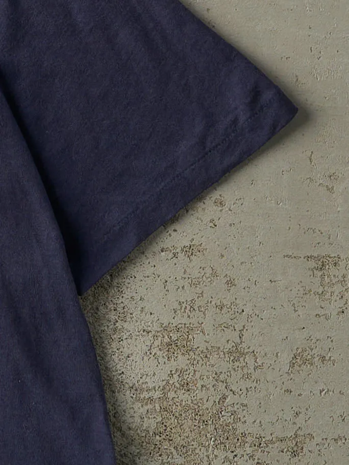 Vintage 80s Navy Blue Narberth Plumbing Single Stitch Tee (L) sold by Rebalance Vintage product image thumbnail 3