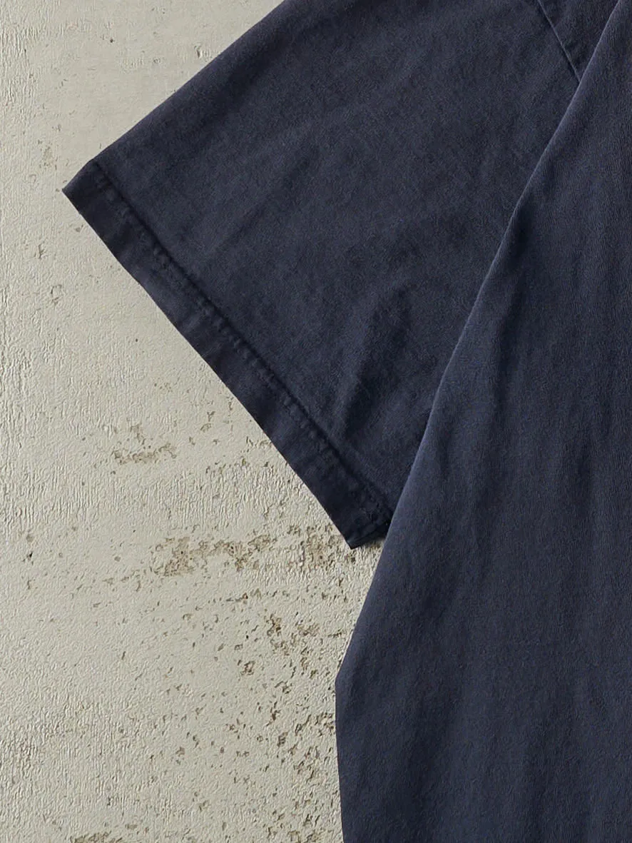 Vintage 90s Navy Blue University of Toledo Tee (L/XL) sold by Rebalance Vintage product image thumbnail 3