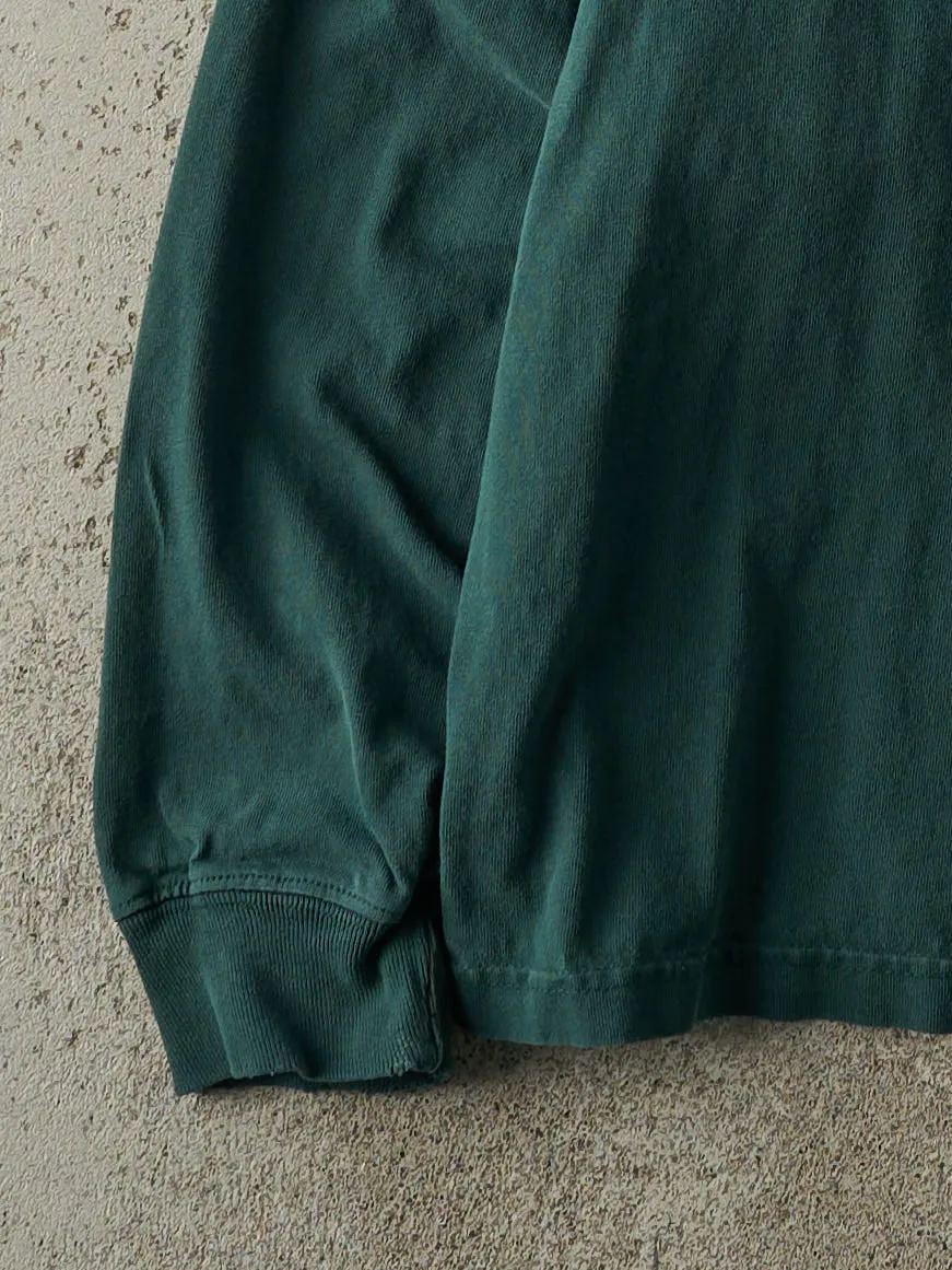 Vintage Y2K Green Carhartt Pocket Long Sleeve (L) sold by Rebalance Vintage product image thumbnail 3