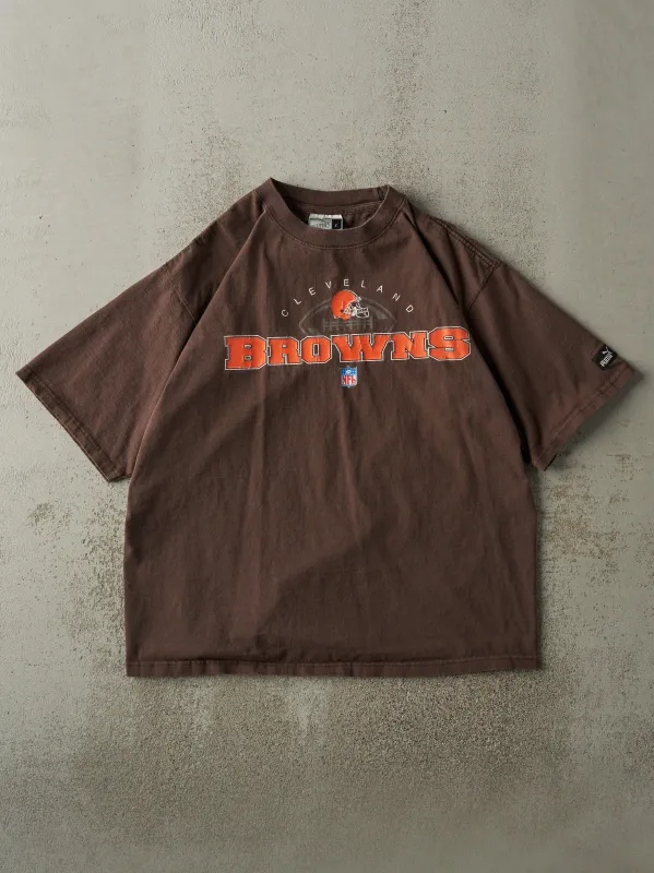Vintage 90s Brown Cleveland Browns Tee (L/XL) sold by Rebalance Vintage
