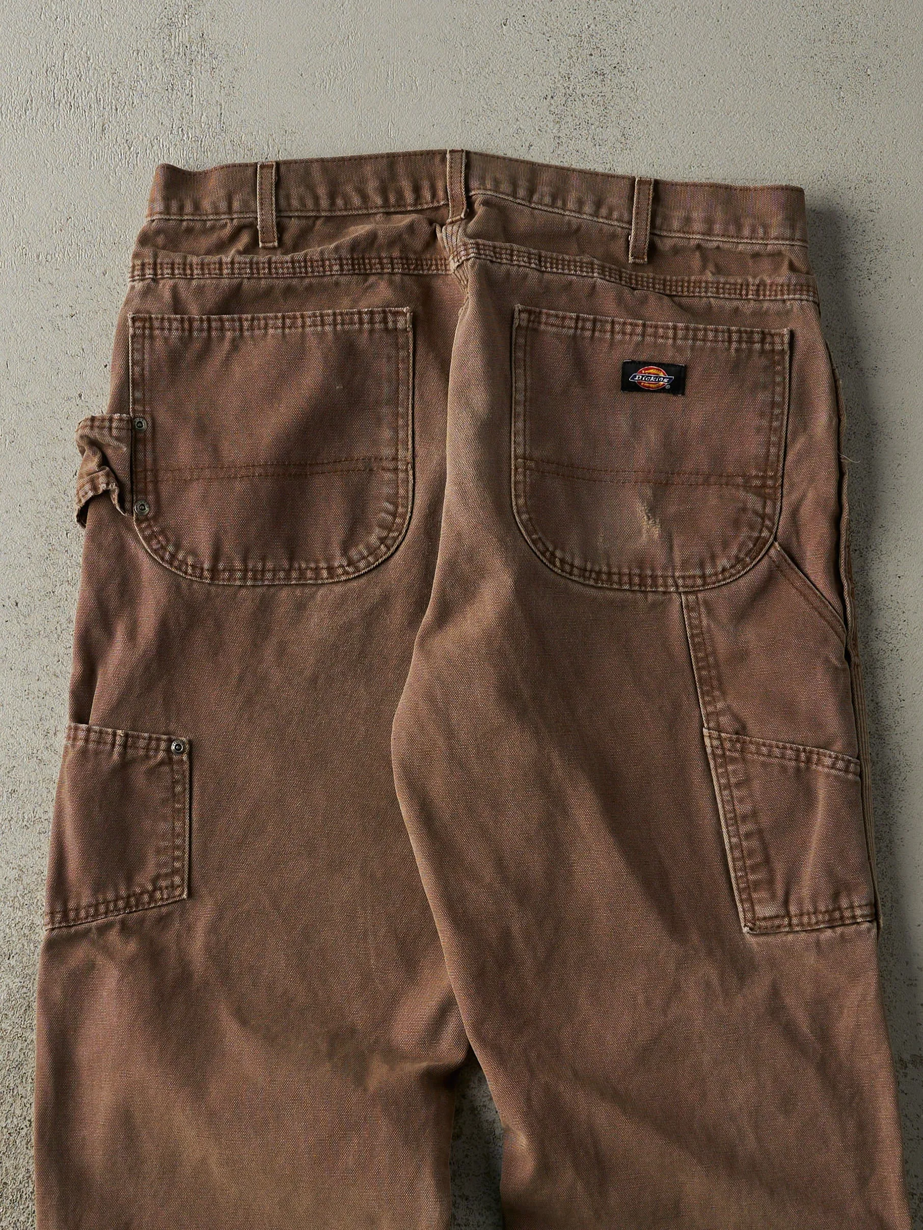 Vintage 90s Brown Dickies Carpenter Pants (33.5x31) sold by Rebalance Vintage product image thumbnail 5