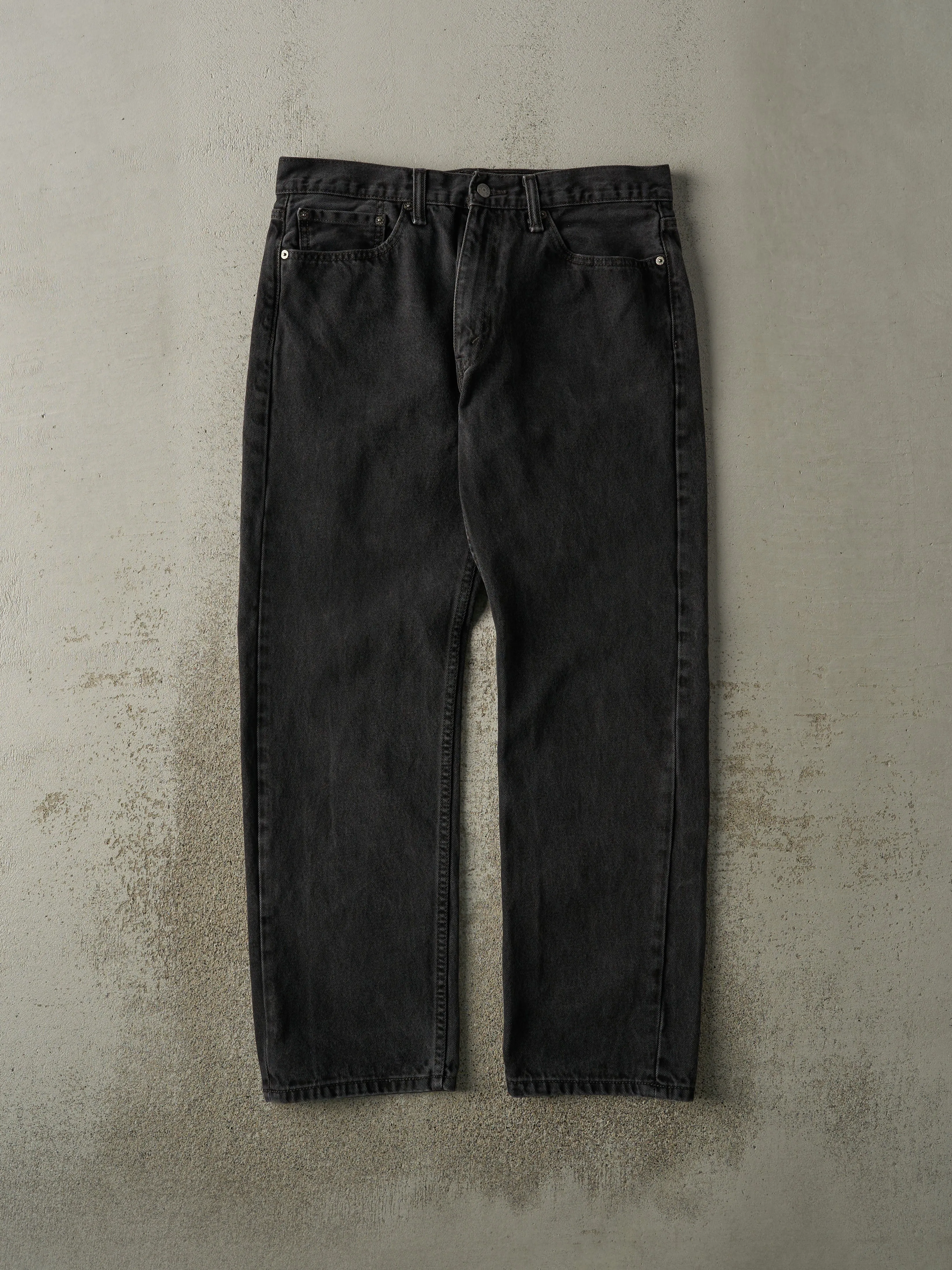 Vintage Y2K Black Levi's 505 Denim Pants (35.5x30) sold by Rebalance Vintage