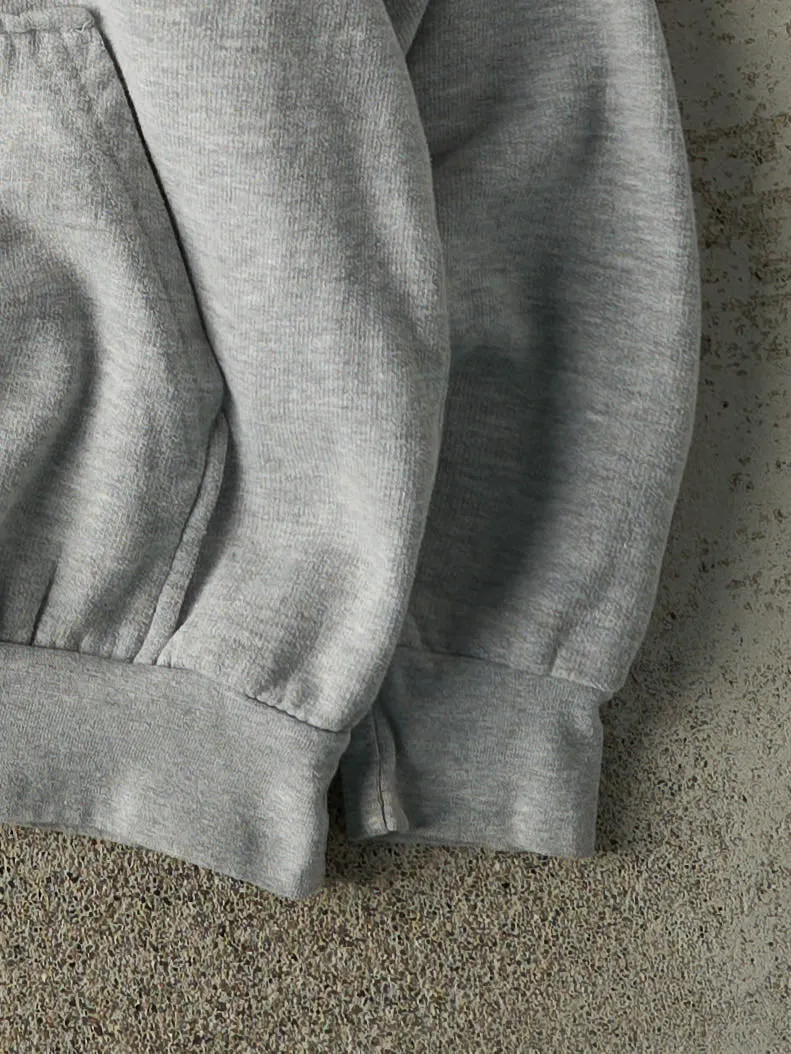 Vintage 90s Grey Embroidered University of Iowa Hoodie (M) sold by Rebalance Vintage product image thumbnail 3