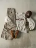 Vintage 90s Heather Grey Guess Jeans Embroidered Boxy Crewneck (L) sold by Rebalance Vintage