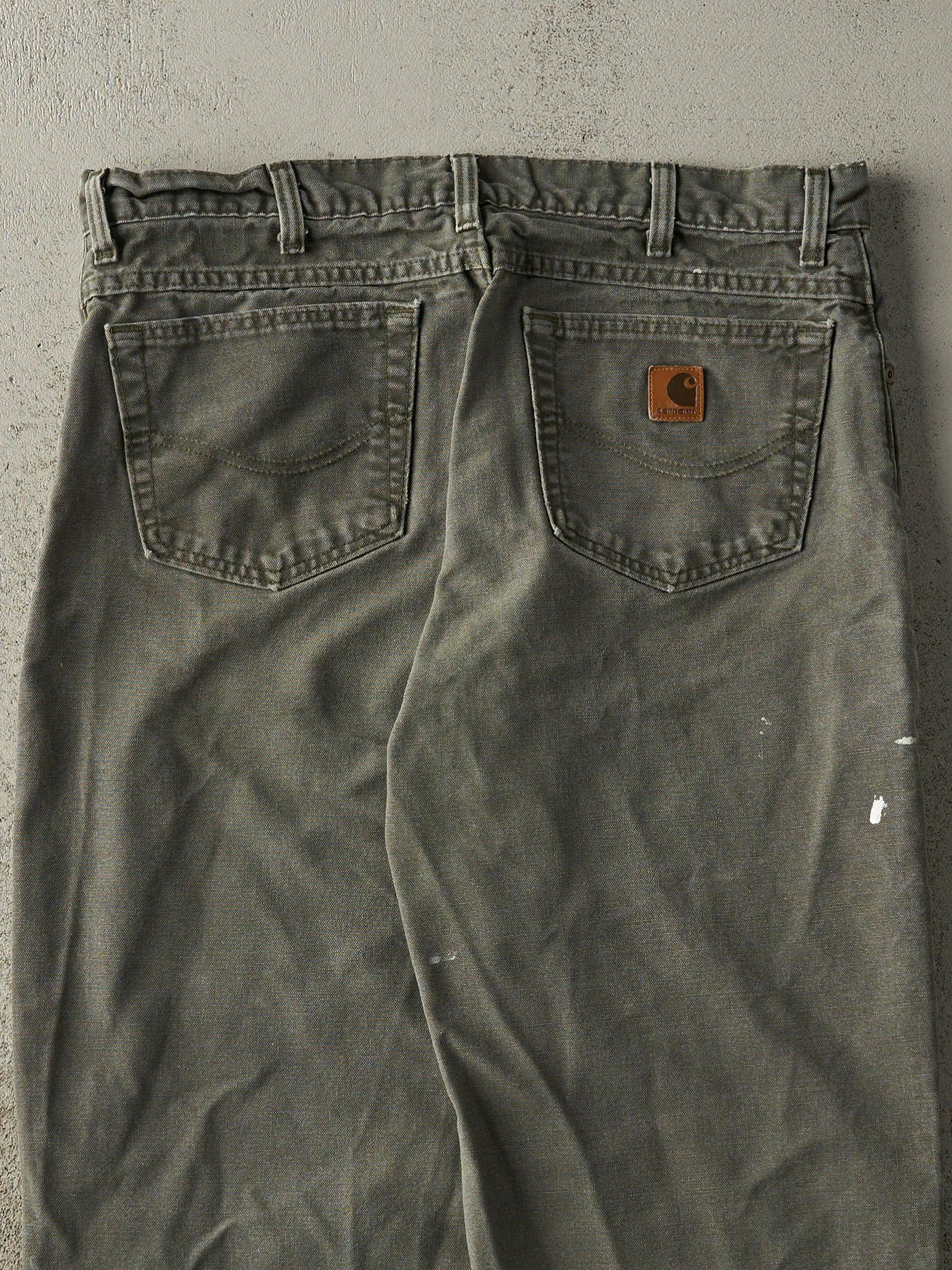 Vintage 90s Green Carhartt Work Pants (35.5x29.5) sold by Rebalance Vintage product image thumbnail 5