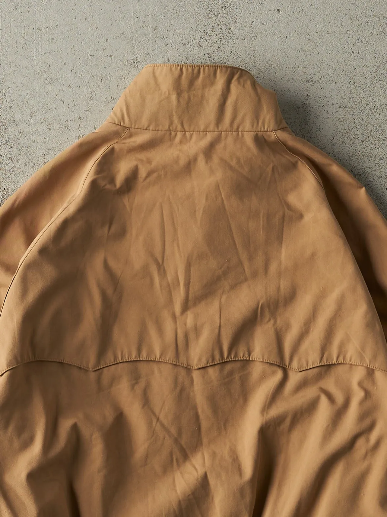 Vintage 90s Beige Harrington Jacket (L/XL) sold by Rebalance Vintage product image thumbnail 4