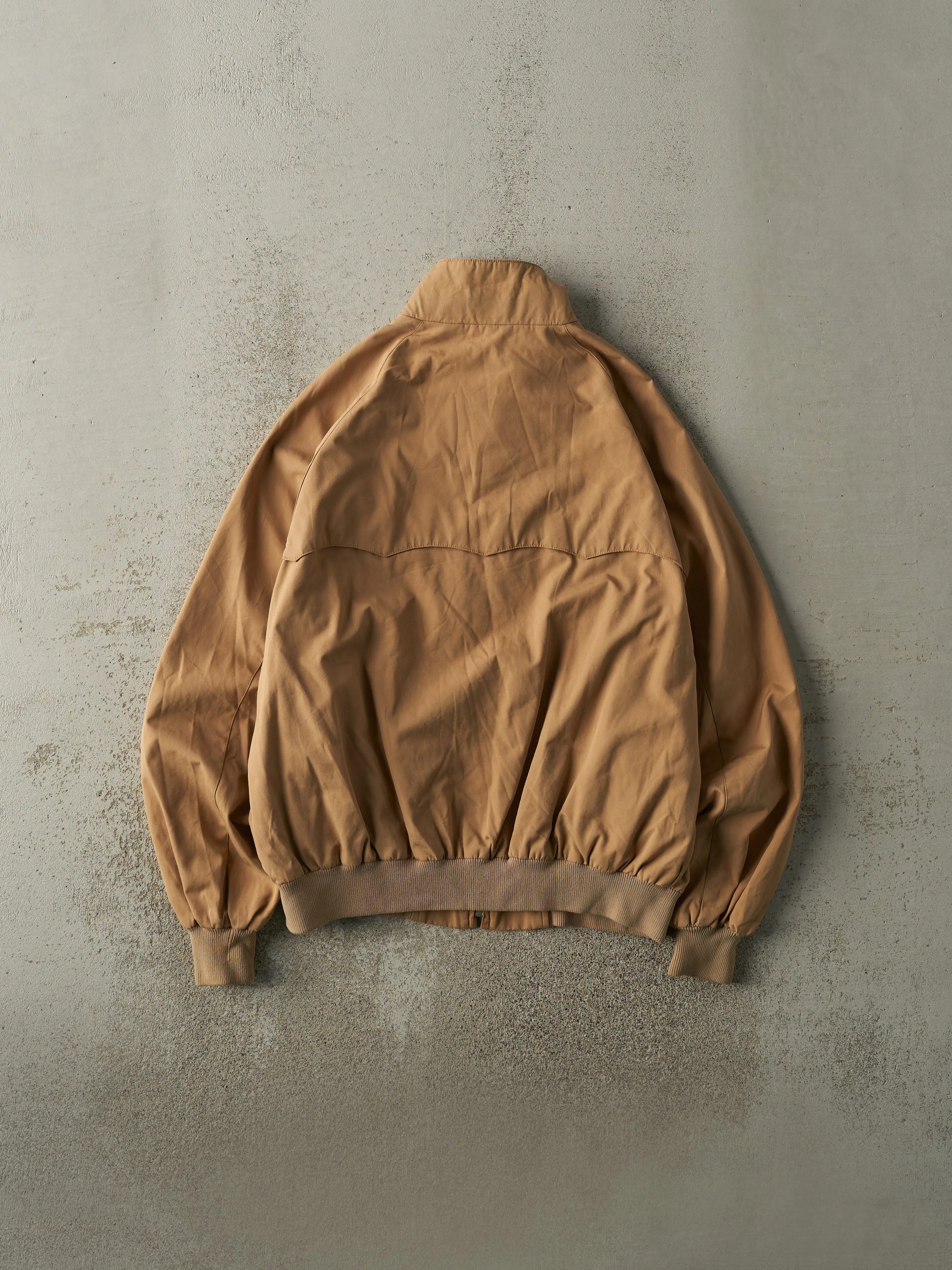 Vintage 90s Beige Harrington Jacket (L/XL) sold by Rebalance Vintage product image thumbnail 2