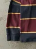Vintage Y2K Navy & Red LL Bean Quarter Button Rugby Shirt (M/L) sold by Rebalance Vintage