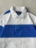 Vintage Y2K White & Blue Polo Quarter Button Rugby Shirt (M/L) sold by Rebalance Vintage