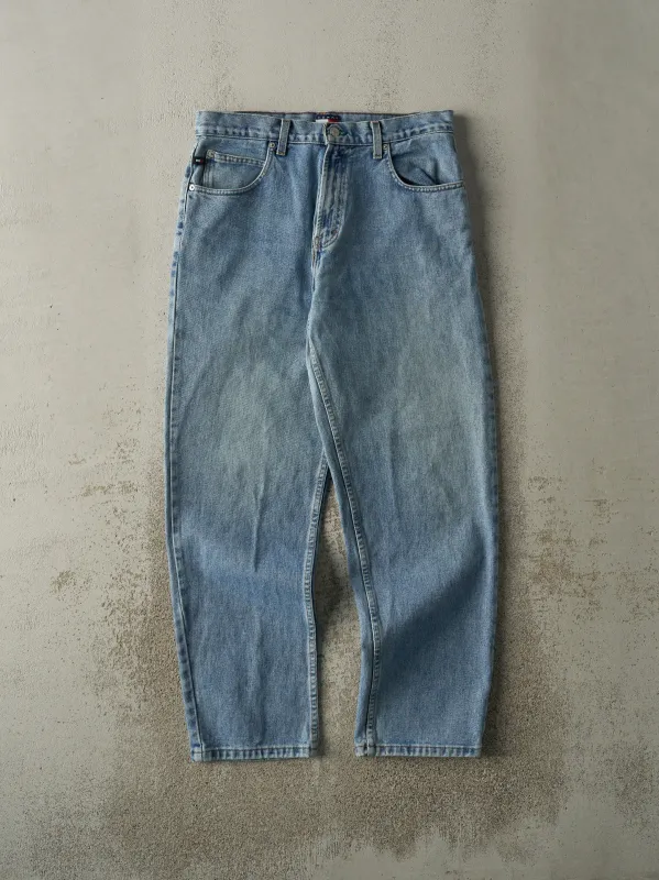 Vintage 90s Light Wash Tommy Hilfiger Jeans (32.5x30) sold by Rebalance Vintage